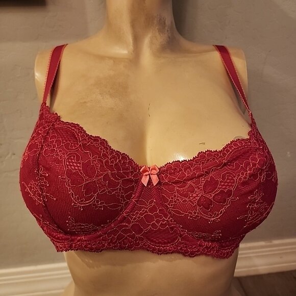 Paramour Bra 36C Pink Underwire Unlined - Picture 1 of 4